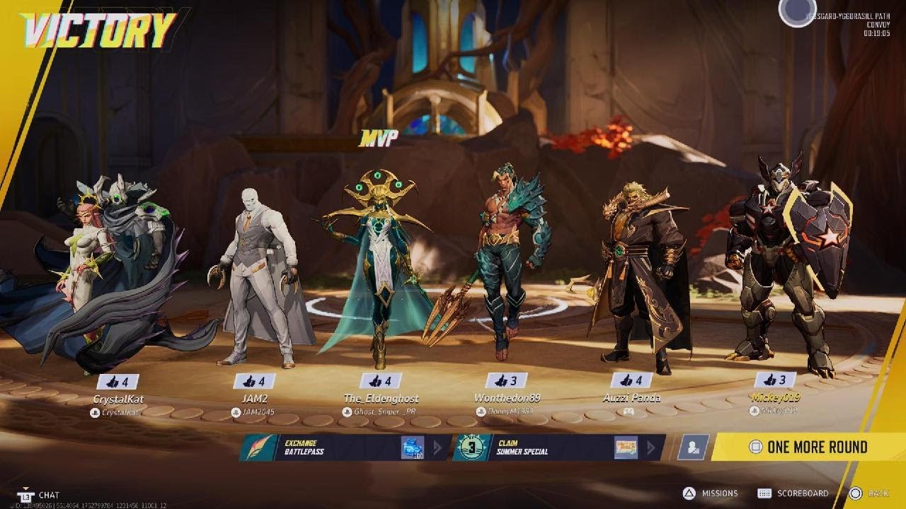 Marvel Rivals - Captain America - Yggdrasil Path - Competitive Match