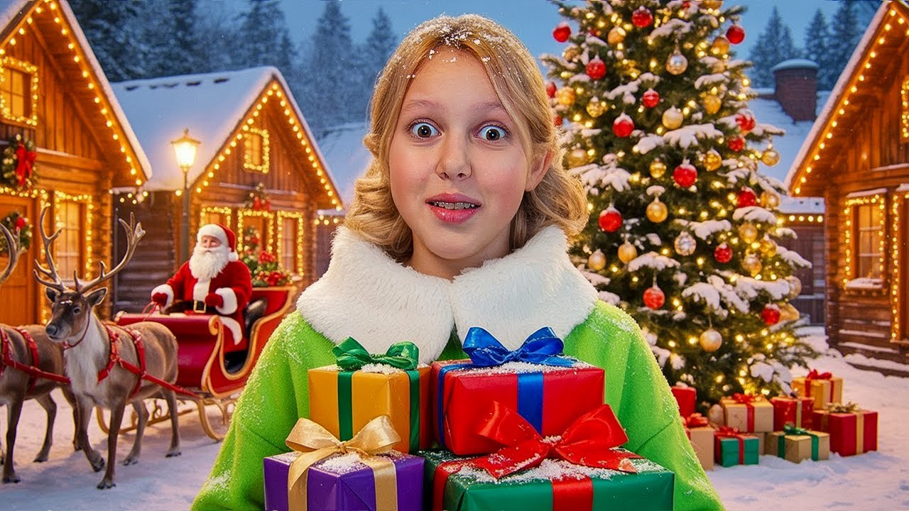 Мы попали в зимний лагерь САНТЫ!