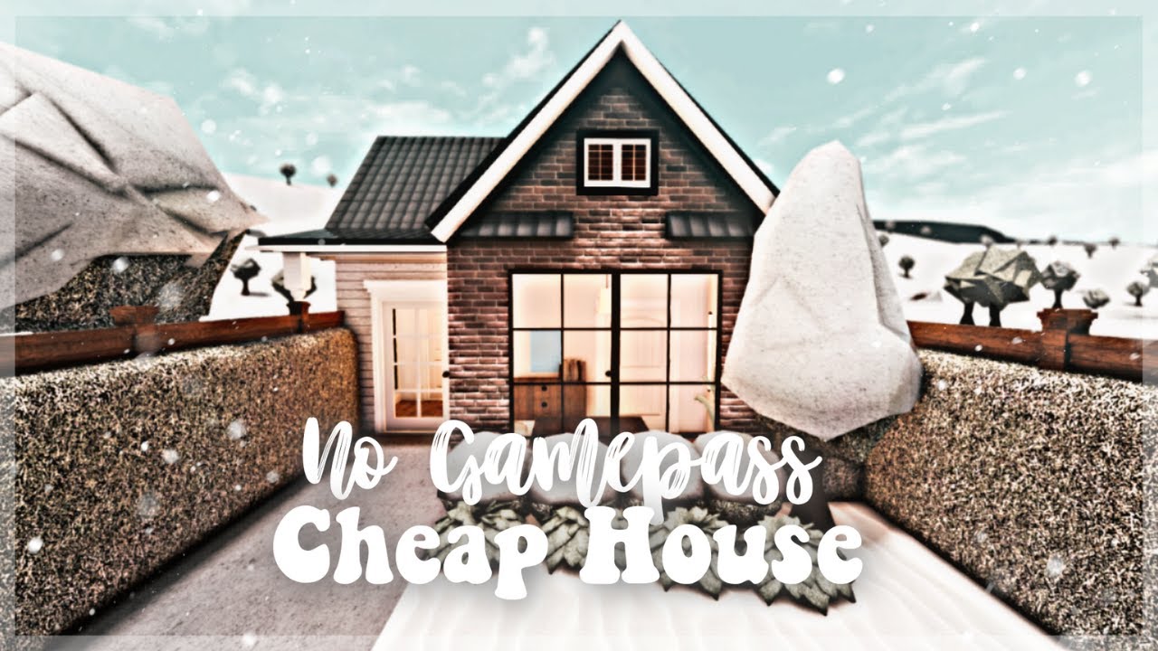 Roblox Bloxburg - No Gamepass Cheap Tiny House - Minami Oroi