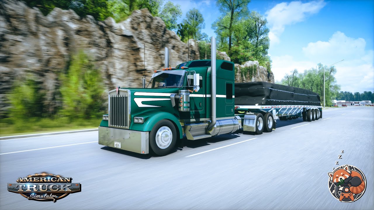 ATS| beautiful Drive From Ottumwa IA to St. Louis Mo| PNG