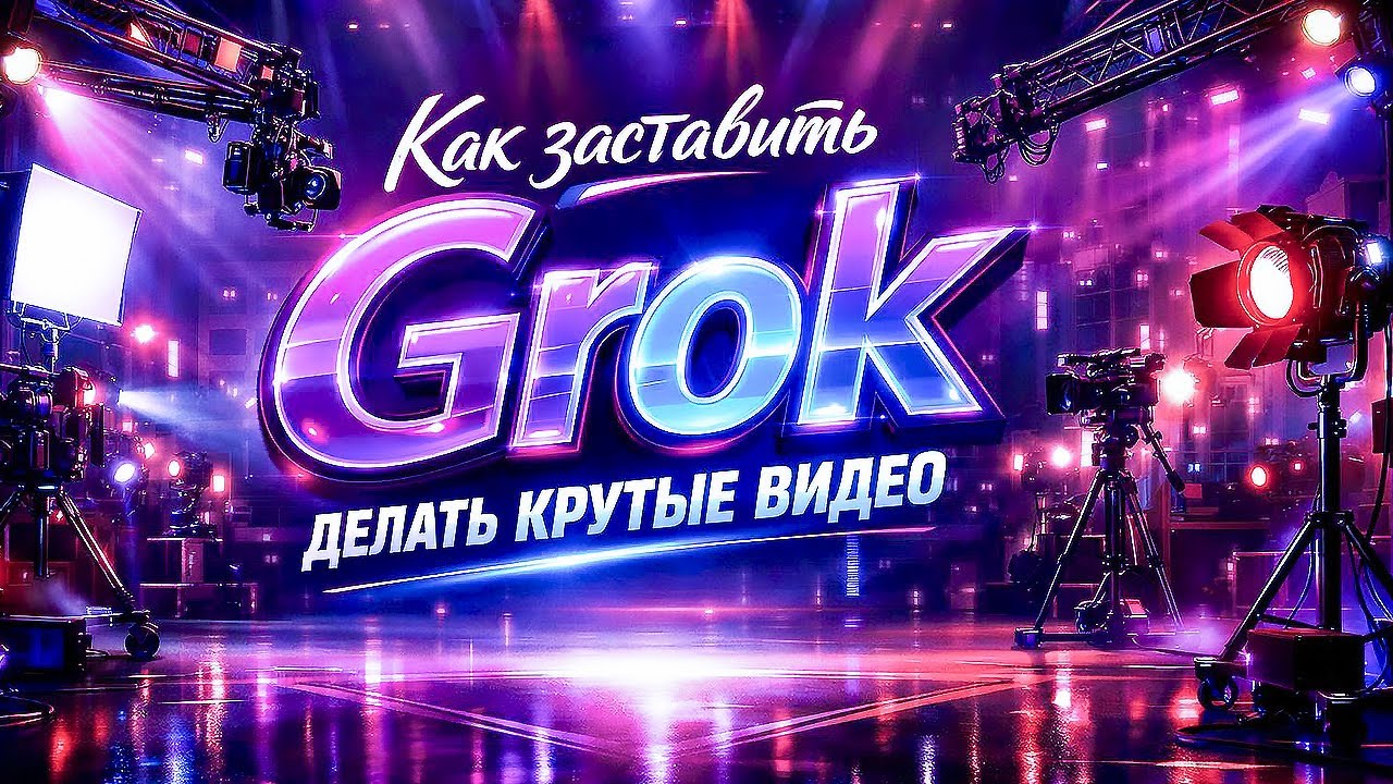 Как заставить Grok делать крутые видео [ Grok-4.1]
