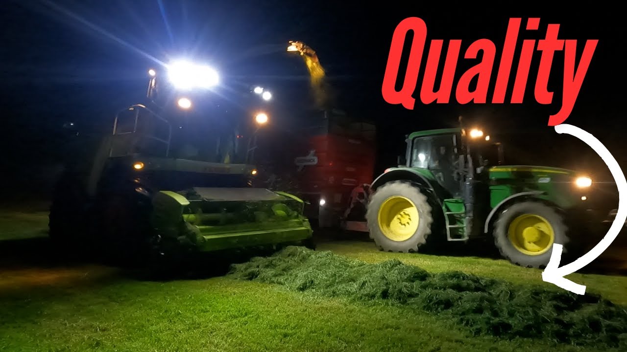 OUR BIGGEST CUT OF SILAGE EVER!!!