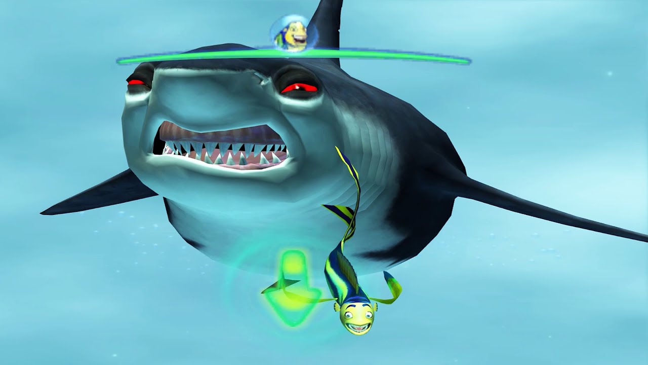 Shark Tale - GameCube Gameplay (4K60fps)