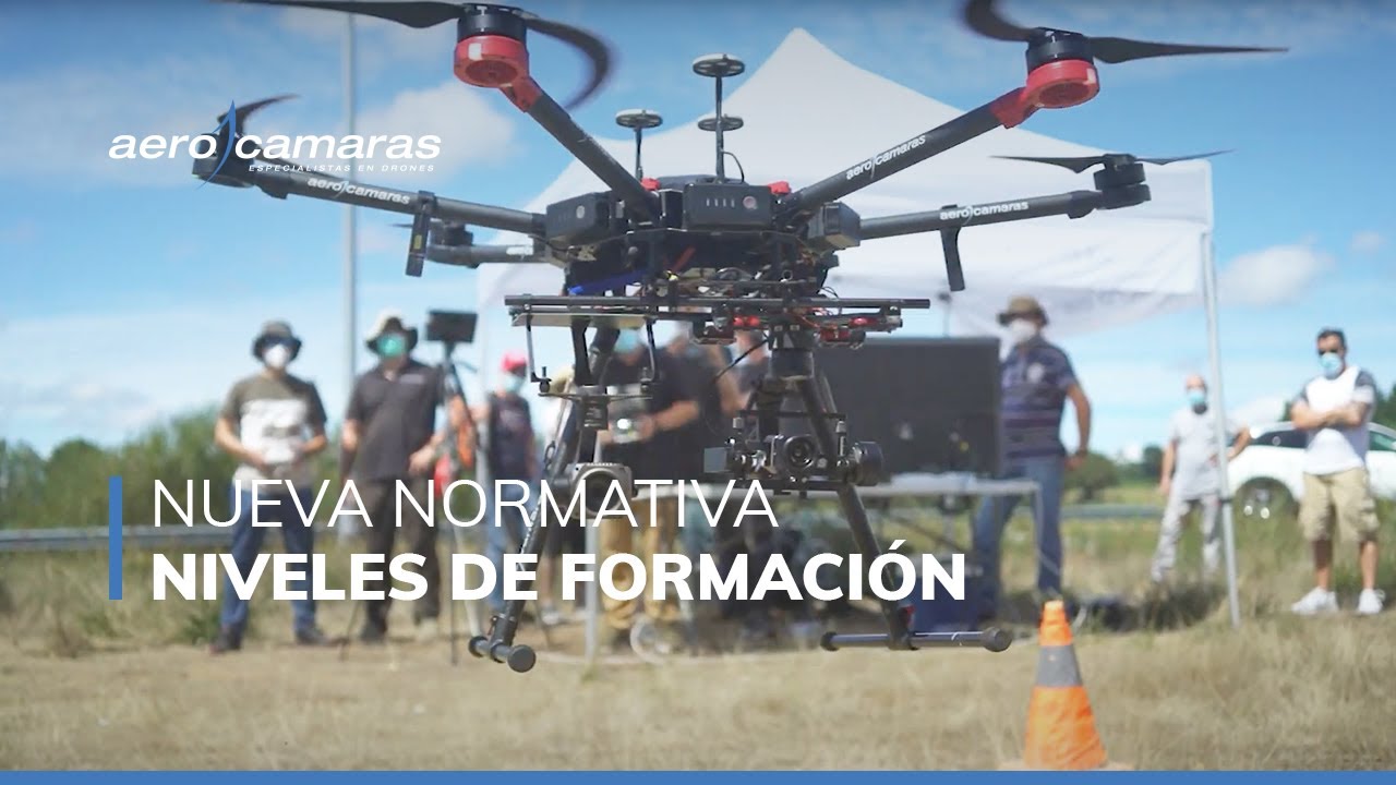 3/4 Nueva normativa: Formación de pilotos de drones