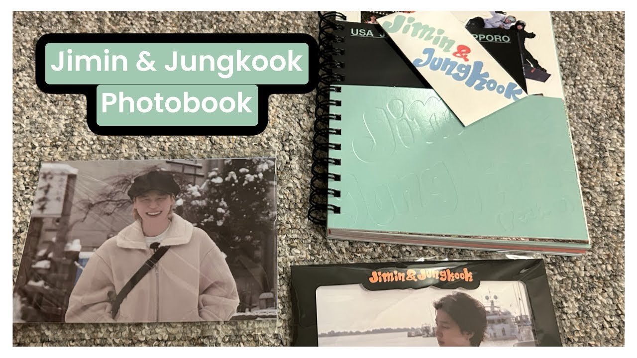 Jimin x Jungkook Are You Sure?! Photobook unboxing 
