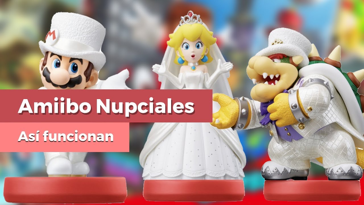 Así funcionan los amiibo nupciales de Super Mario Odyssey