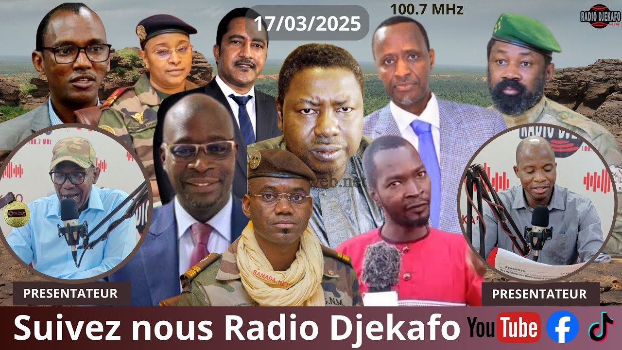 RADIO DJEKAFO 17 MARS DABA TOUNKARA ET BOUBACAR TRAORE