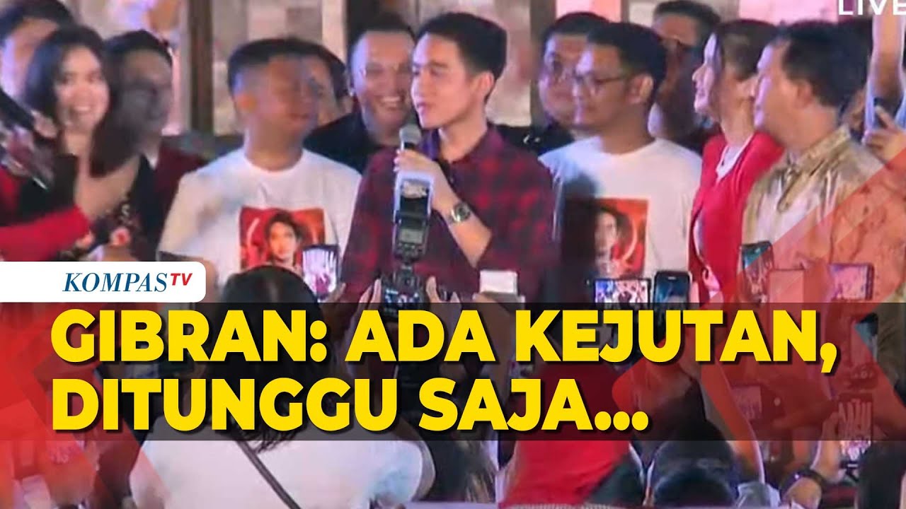 Sambutan Gibran Hadiri Acara Relawan di Tugu Proklamasi: Ada Kejutan, Ditunggu Saja!