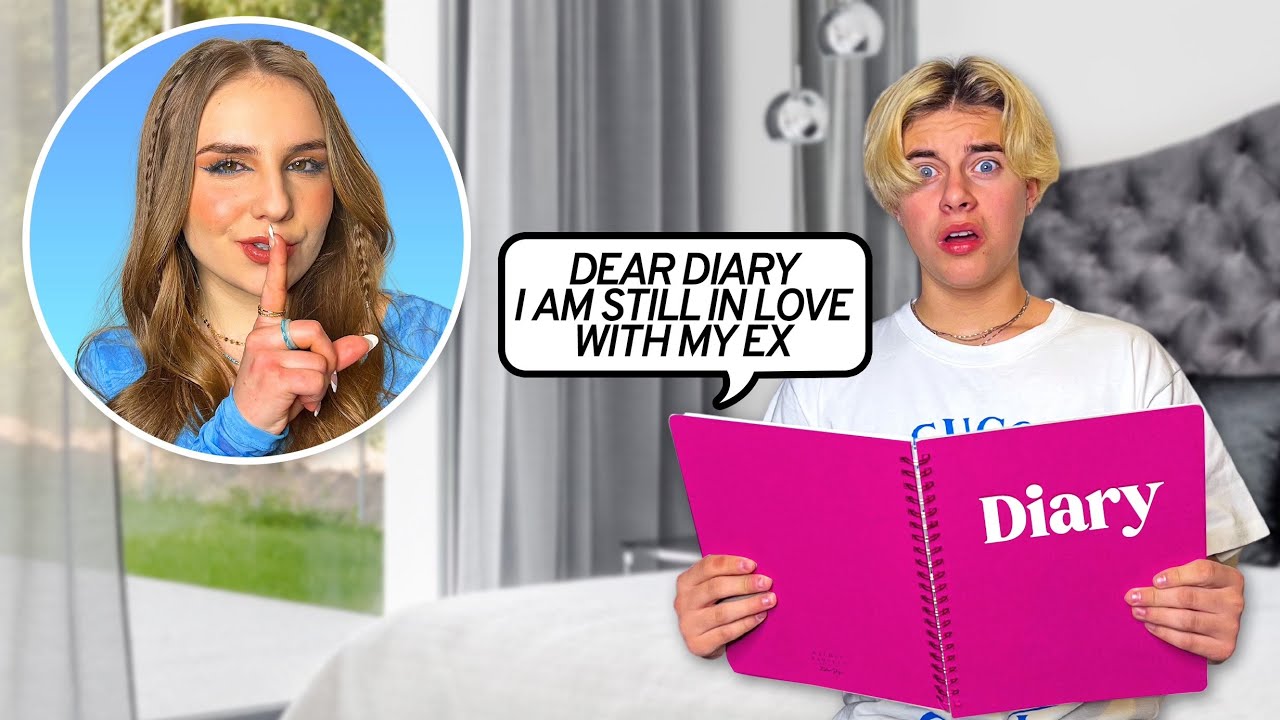 Leaving Out My SECRET DIARY For My EX BOYFRIEND To Find PRANK