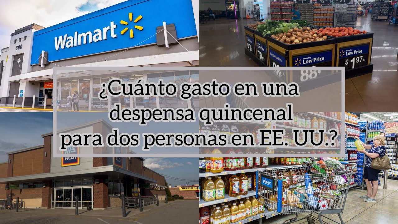 Descubre cuánto cuesta una despensa quincenal en Estados Unidos 