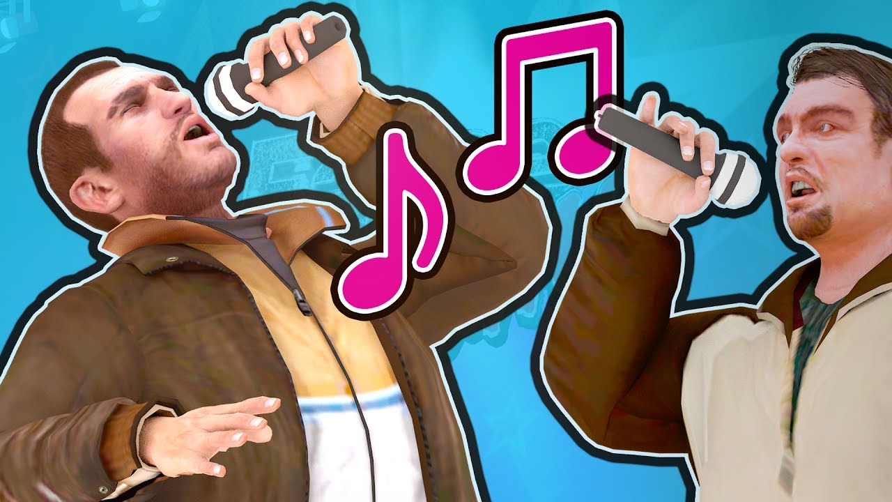 GTA 5 - NIKO & ROMAN SINGING - Fame or Shame