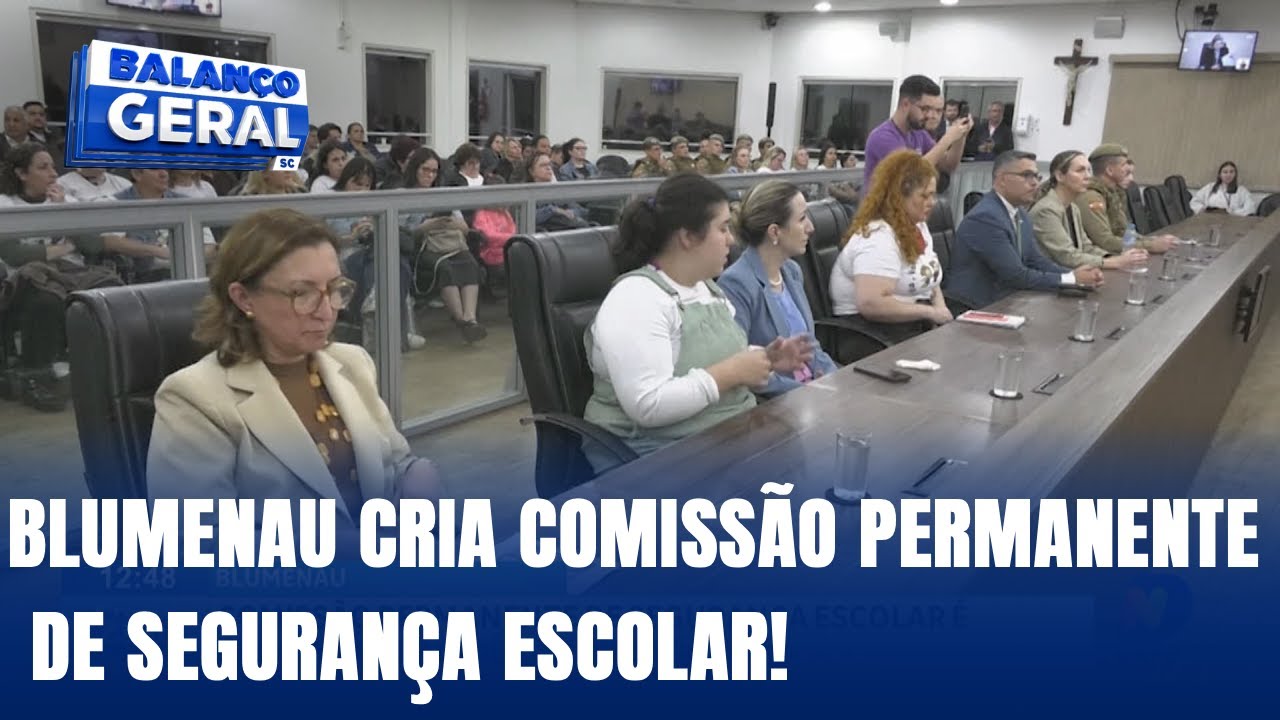 Ap&oacute;s audi&ecirc;ncia p&uacute;blica, Blumenau cria Comiss&atilde;o Permanente de Seguran&ccedil;a Escolar!