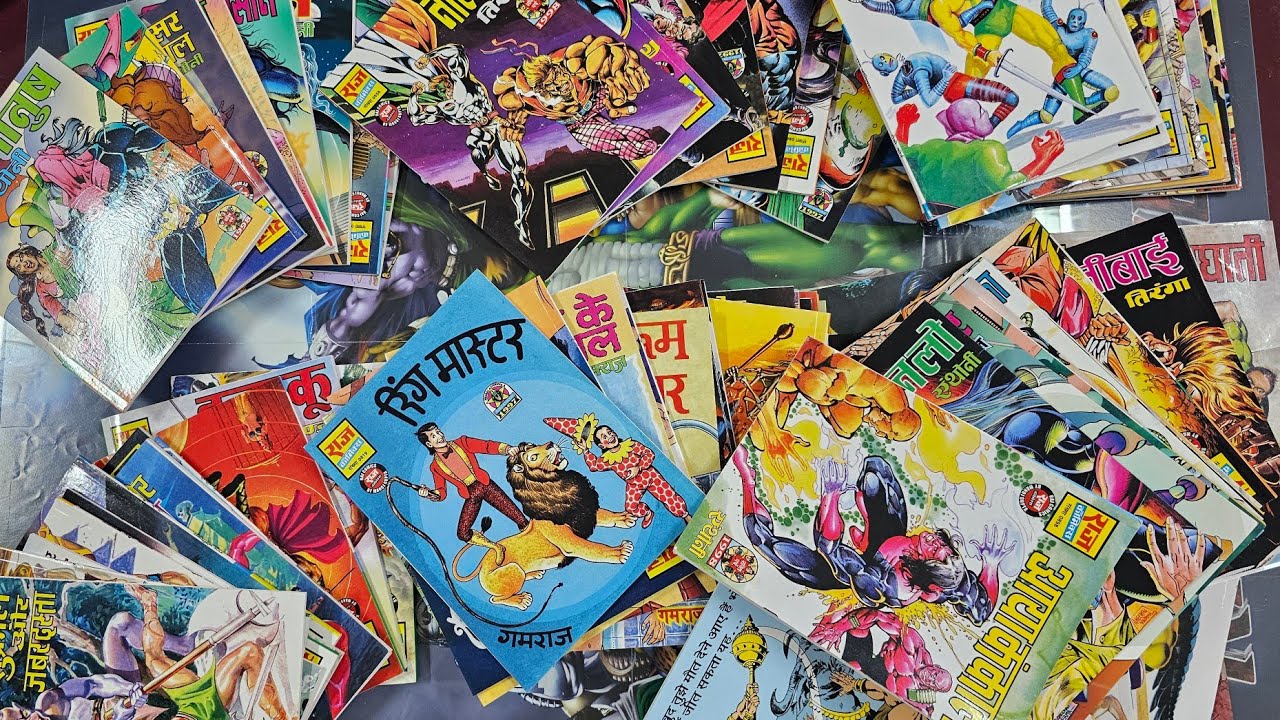 UNBOXING ALL LATEST RELEASED RCMG PAPERBACK SETS #rajcomicsinhindi #indiancomics #hindicomics #comic