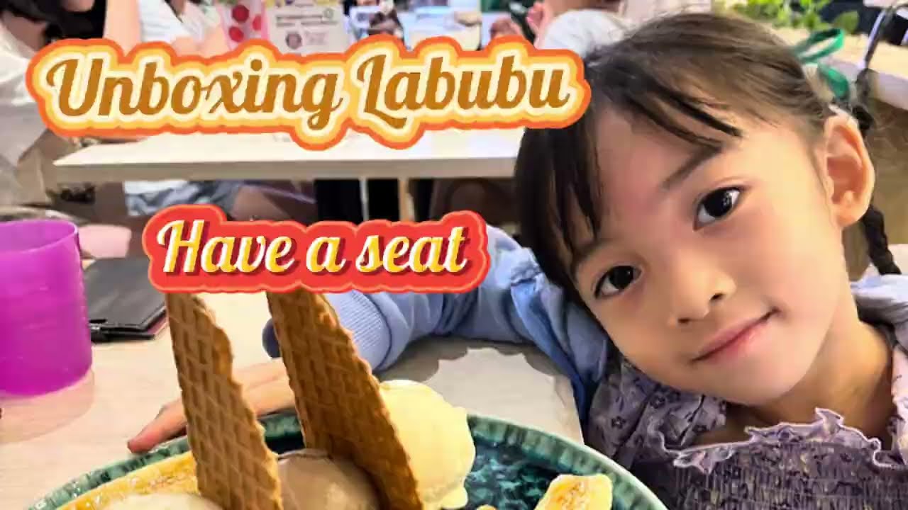 Unboxing Labubu &ldquo;have a seat&rdquo;, wish we get the secret one 😍😍