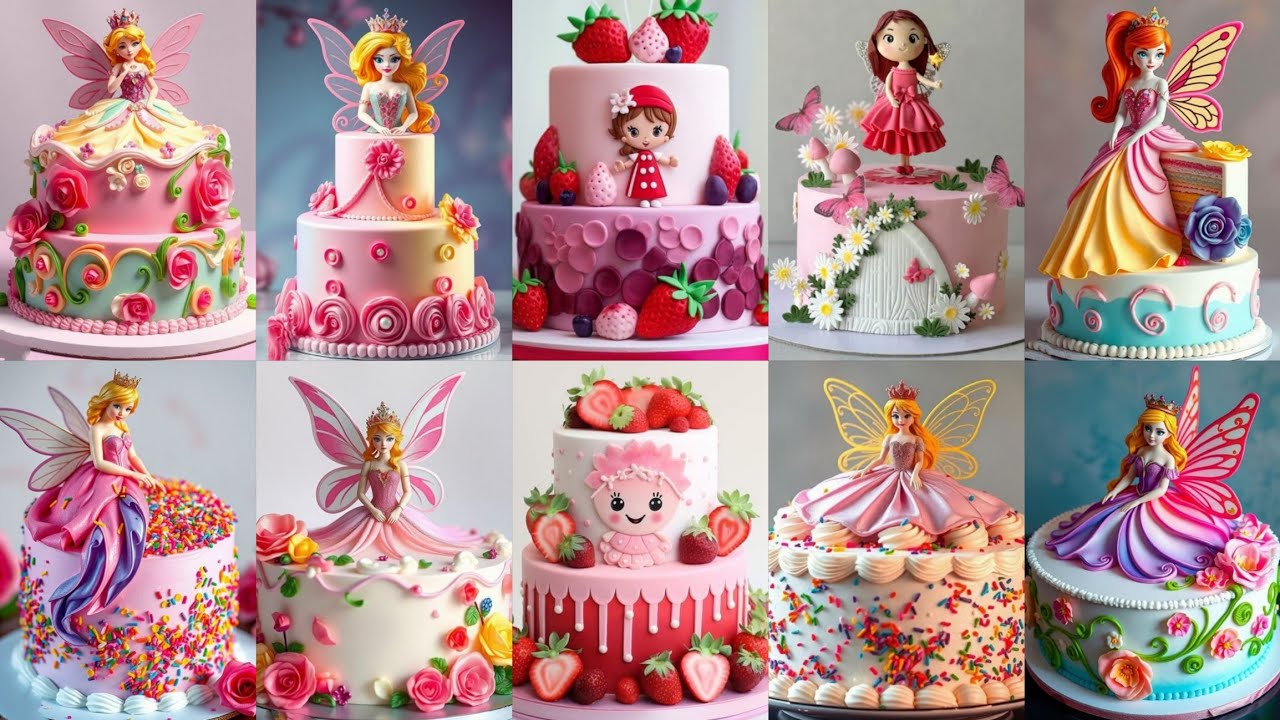 💃Simple & Easy Birthday Cake Designs/Kek/Baby Cake Design/Cake Decorating Ideas For Beginners/Design