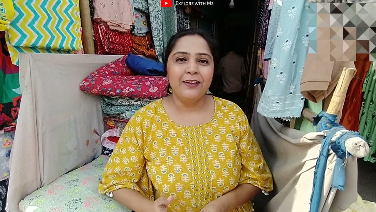 Block Print Suit | Pure Cotton Suit Fabric | Katran Market Mangolpuri | Kalamkari Mix Match