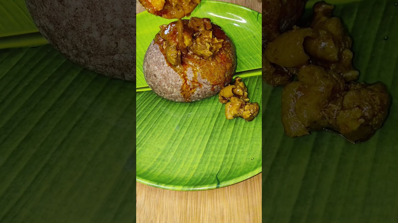 రాయలసీమ రాగి సంగటి & చికెన్ పులుసు 😋 ఎవరికి ఇష్టం 🤔 ? Rayalaseema Ragi Sanghati Chicken Pulusu