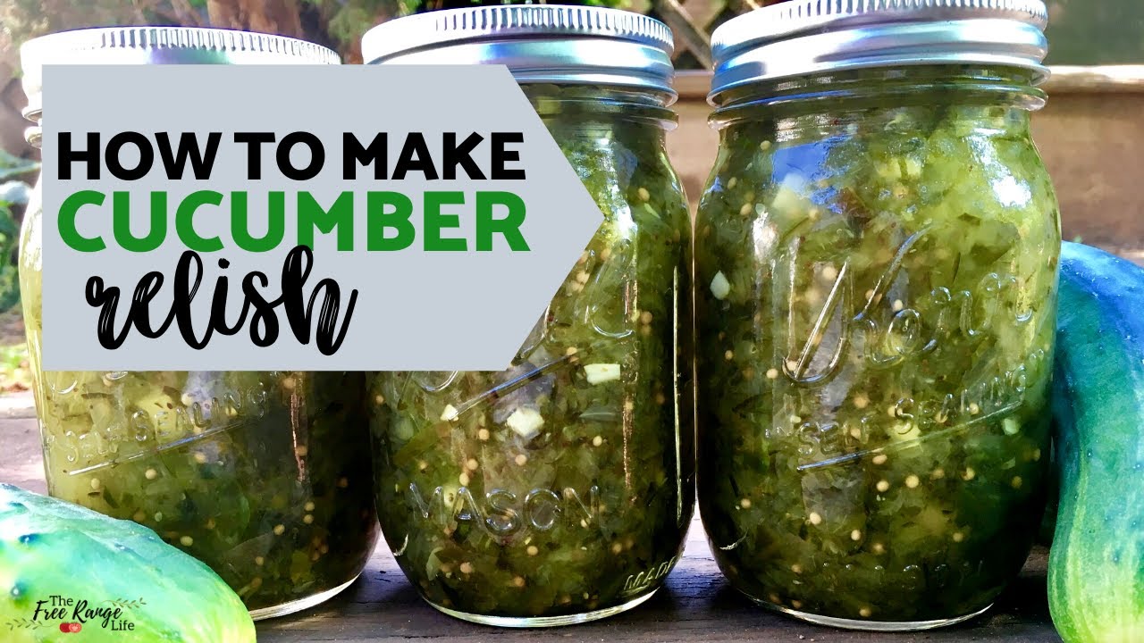 How to Make Pickle Relish