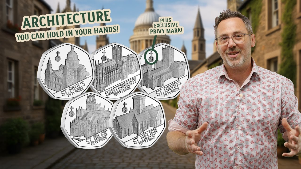 FIRST LOOK: The BRAND NEW British Cathedrals 50p Coins Have Arrived