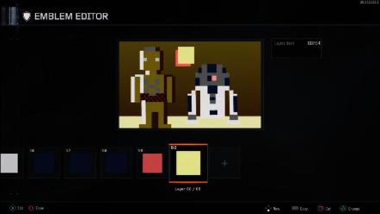 BO3 8-Bit C-3PO and R2D2