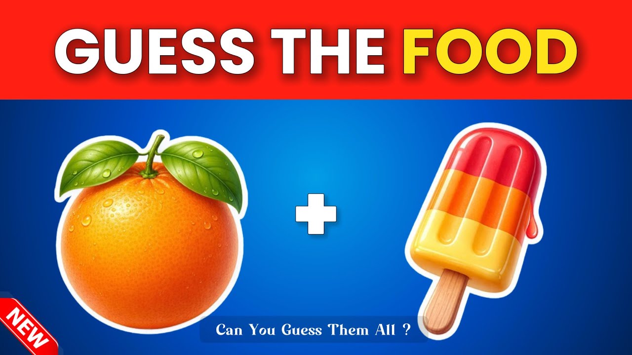 Guess The Food By Emoji 🍩 | Only Food Lovers Will Pass!