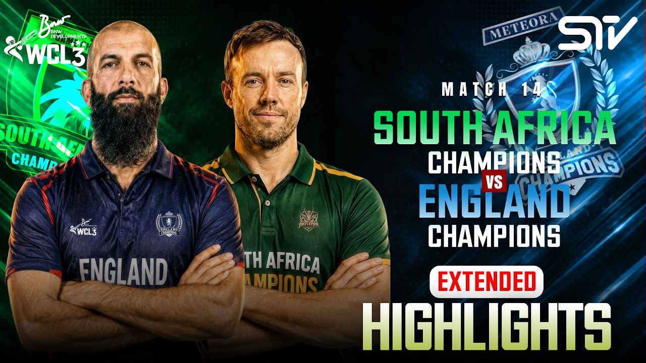Full Match Highlights | South Africa Champions vs England Champions | Match 14 | WCL 2026 | M9O1T