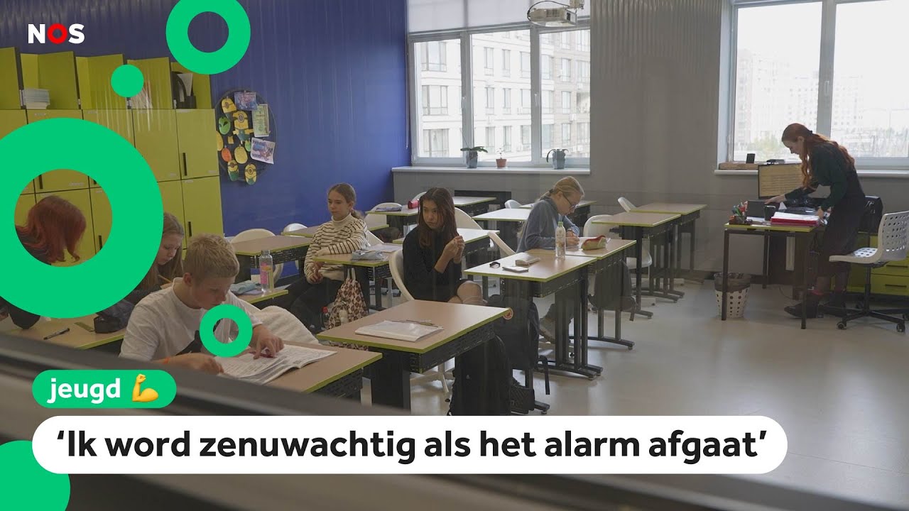 Hoe is het om naar school te gaan tijdens de oorlog in Oekraïne?