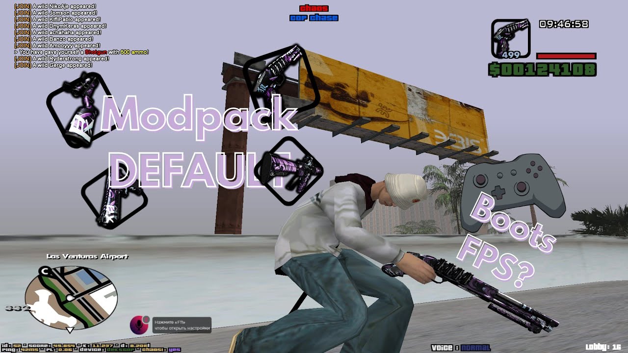 GTA SAMP HIGH FPS MODPACK FOR LOW END PC [GTA IN DESC]