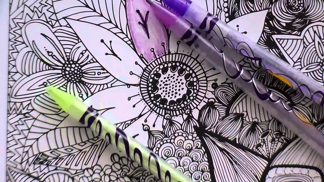 Adult Coloring Books and Crayola Twisted Colored Pencils REVIEW