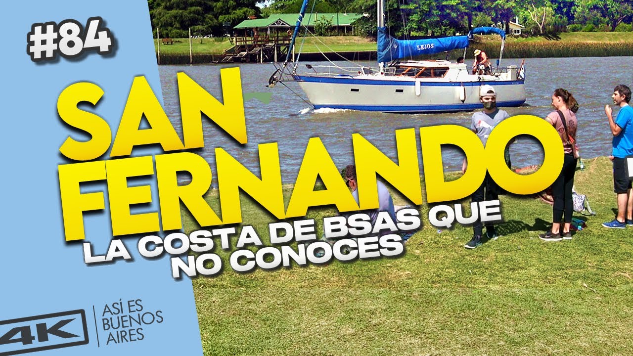 🔴 SAN FERNANDO Buenos Aires - El PARQUE NAUTICO de San Fernando , a 15 min de Capital - Argentina