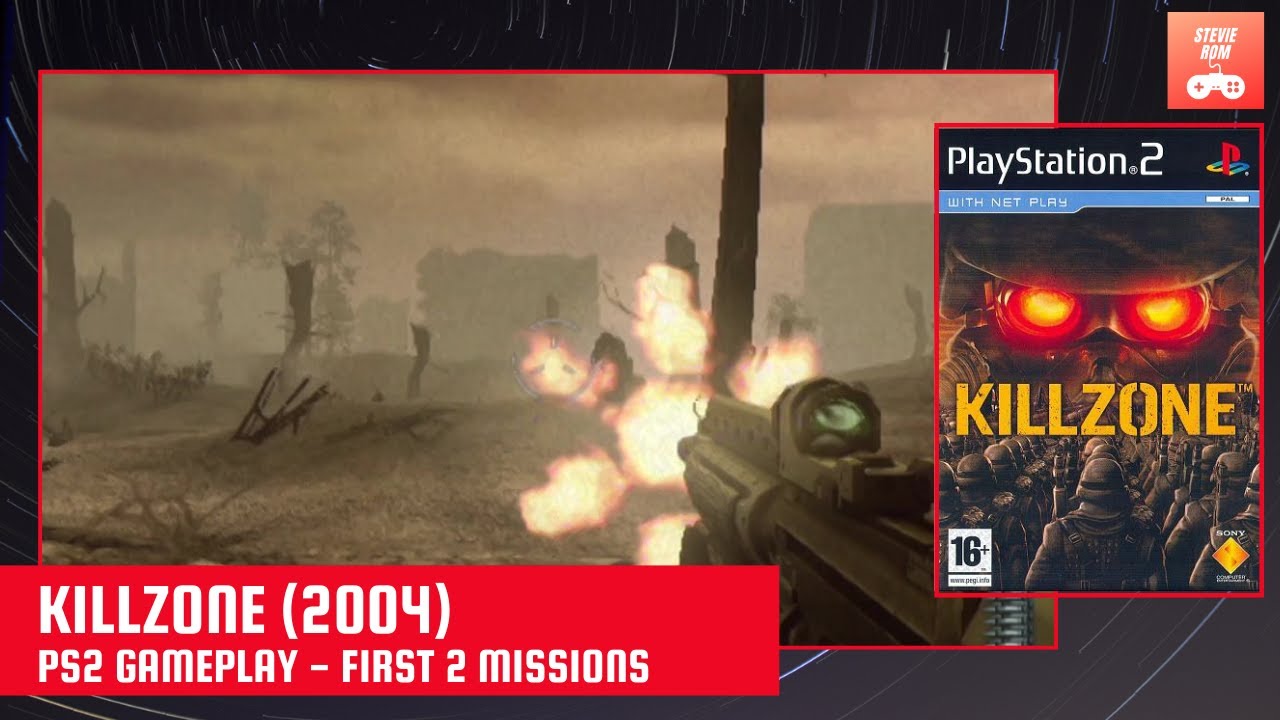 Killzone (2004) PS2 Gameplay (First 2 Missions)