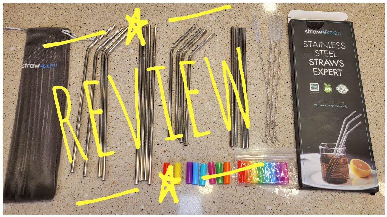 REVIEW StrawExpert Stainless Steel Reusable Straws