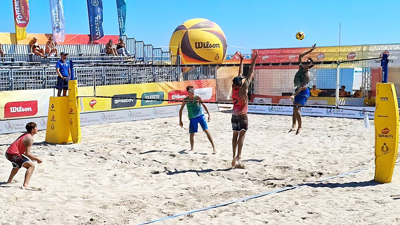 Beach volley U20M - FINALI NAZIONALI FIPAV - Iurisci-Marini da Costa  vs  Marchesan-Sanguanini