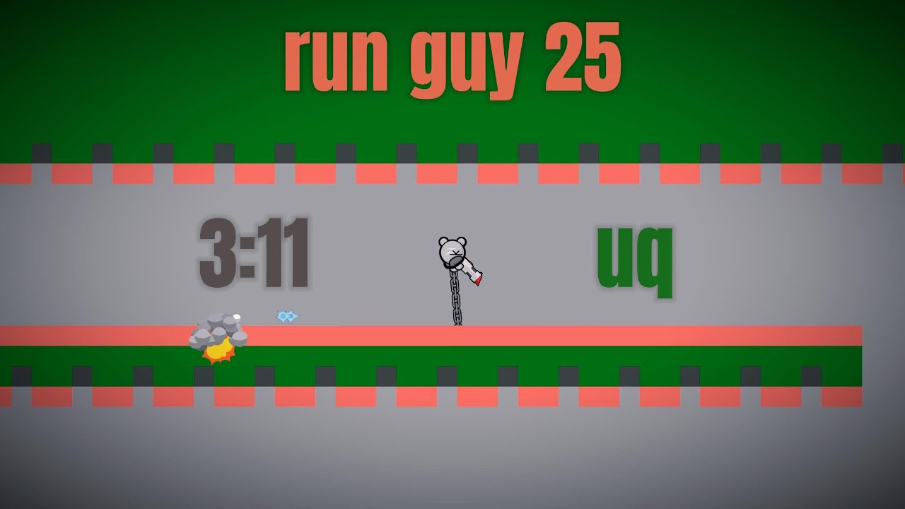 run_guy_25 segmented run in 3:11min by uq