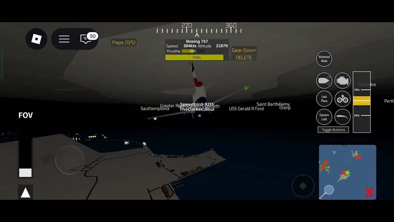 Boeing 757 Short Flight From Paphos Airport to Laranca Airport | Pilot Training Flight Simulator