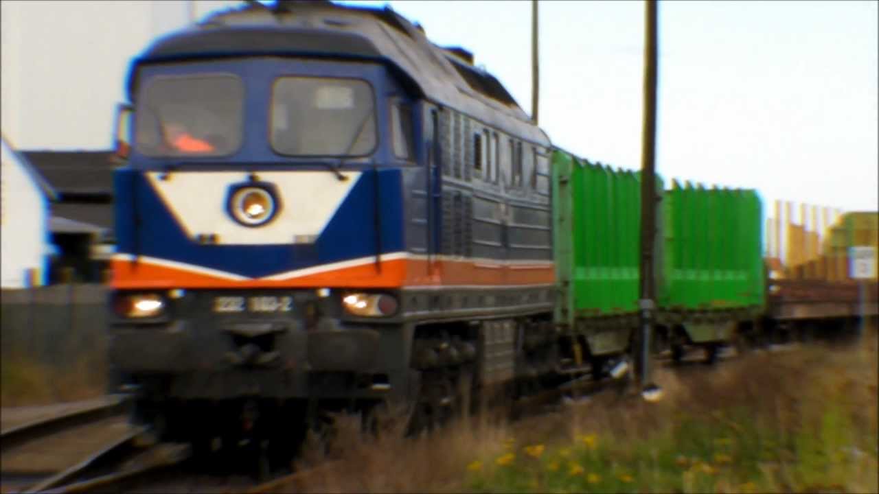 Holzverladung in Torgelow am 11.10.2011