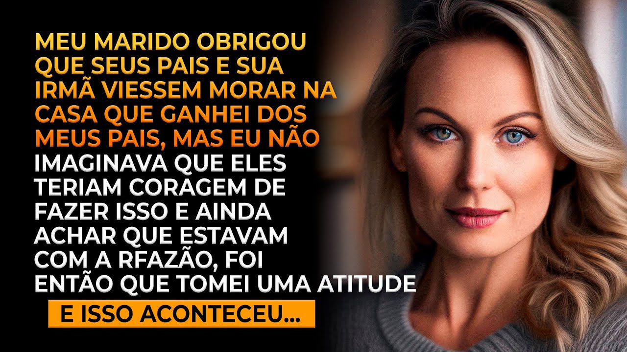 Ganhei uma linda casa, mas meu marido obrigou que seus pais viessem morar com a gente