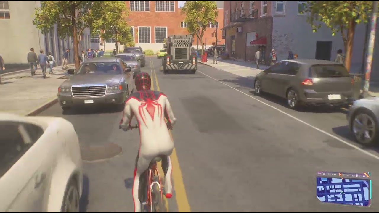 How to run goofy in Spider-Man 2