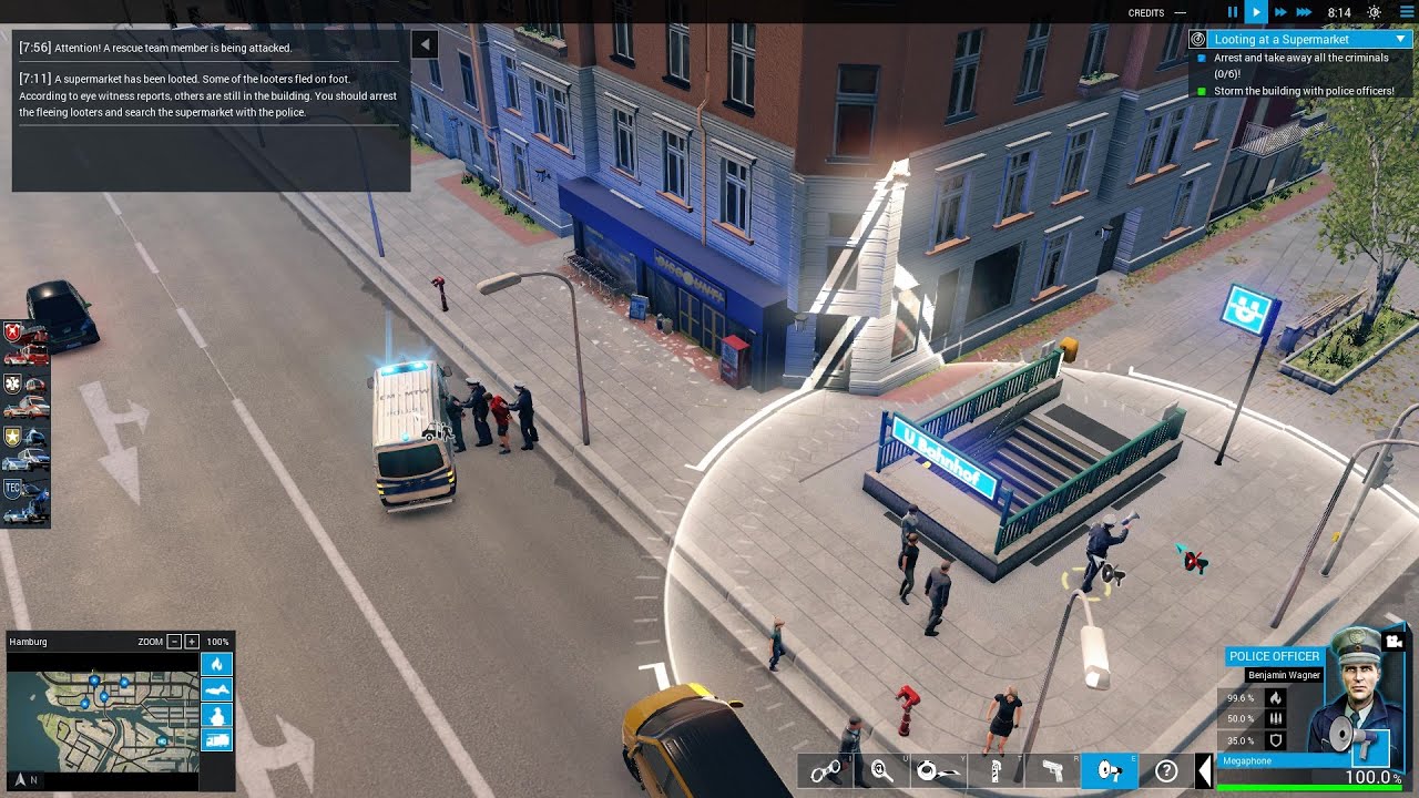 Emergency 2016 - Looting At A Supermarket HD