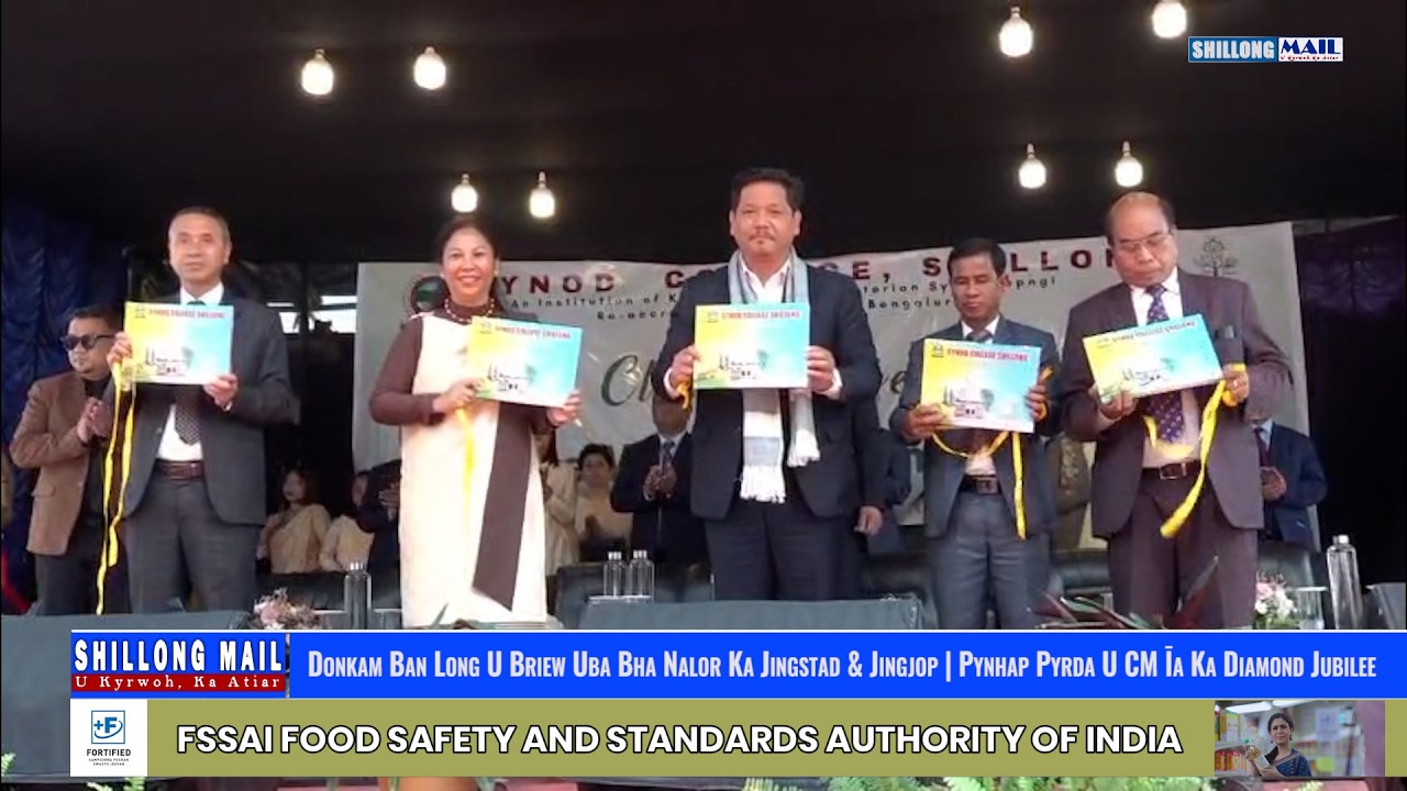 Donkam Ban Long U Briew Uba Bha Nalor Ka Jingstad & Jingjop, Pynhap Pyrda U CM Īa Ka Diamond Jubilee