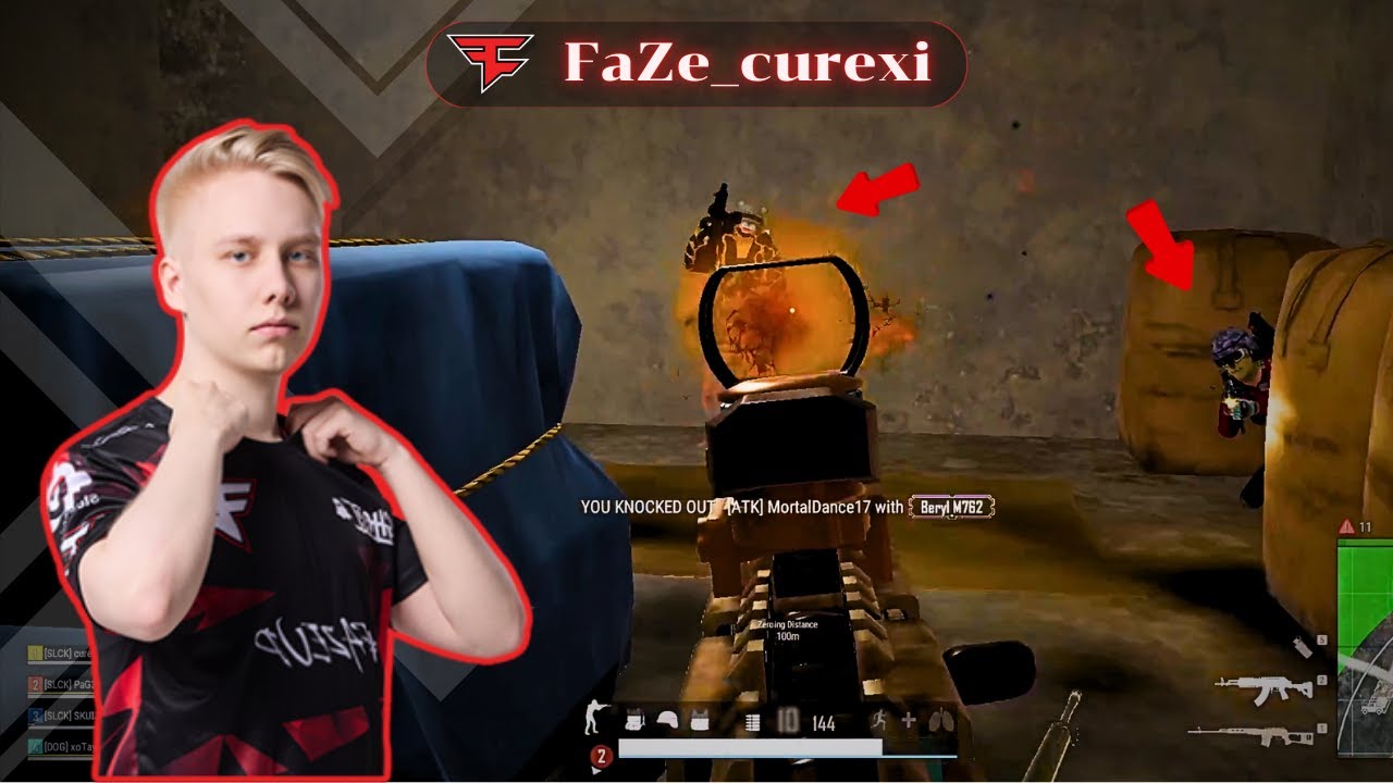 FaZe_curexi#1 | FPP SQUAD RANKED | PUBG Pro-Player