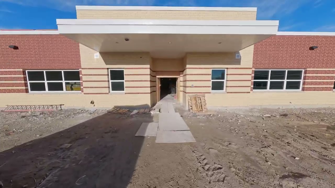 New School Construction FPV, Fly Thru Tour