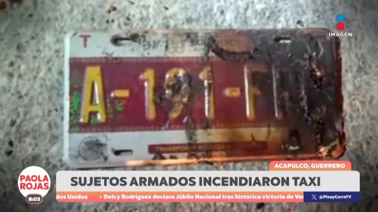 Transporte público bajo fuego en Acapulco | DPC con Paola Rojas