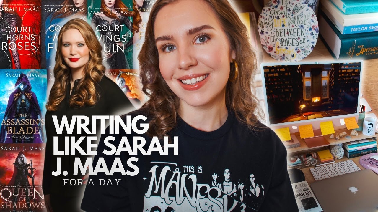 Writing 18k words in a day? 😮 | Tried Sarah J. Mass's Writing Routine ✍️
