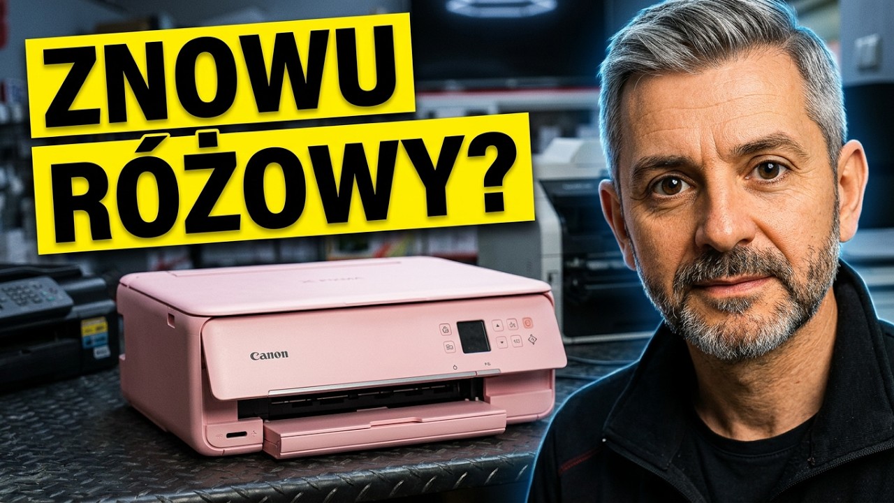 Kolejny R&oacute;żowy Canon :)
