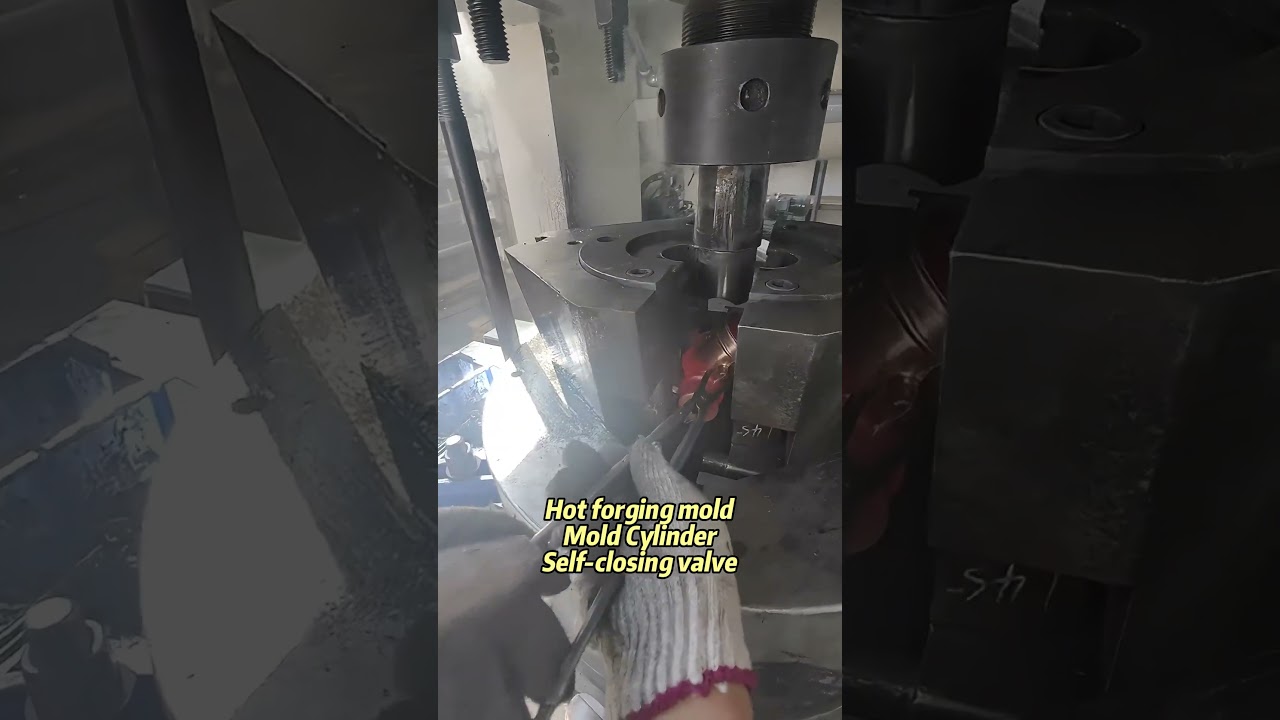 Hot Forging Machine for Brass Valve, Ball Valve, Gate Valve, Etc. #hydraulicpress #machine
