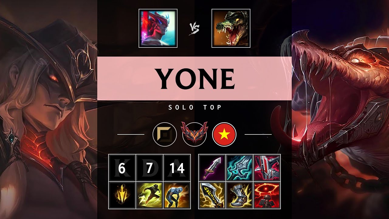 Yone Top vs Renekton - VN Grandmaster Patch 25.18