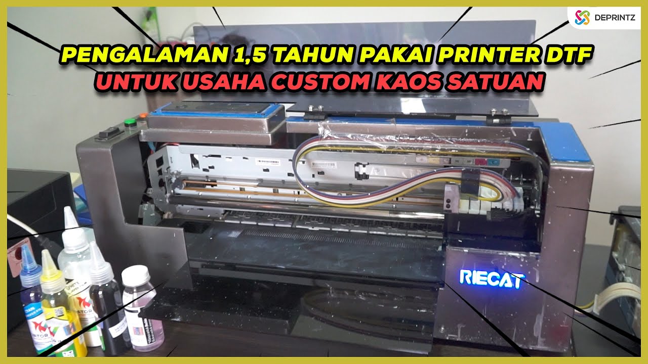 PENGALAMAN 1,5 TAHUN USAHA KAOS SATUAN PAKAI DTF