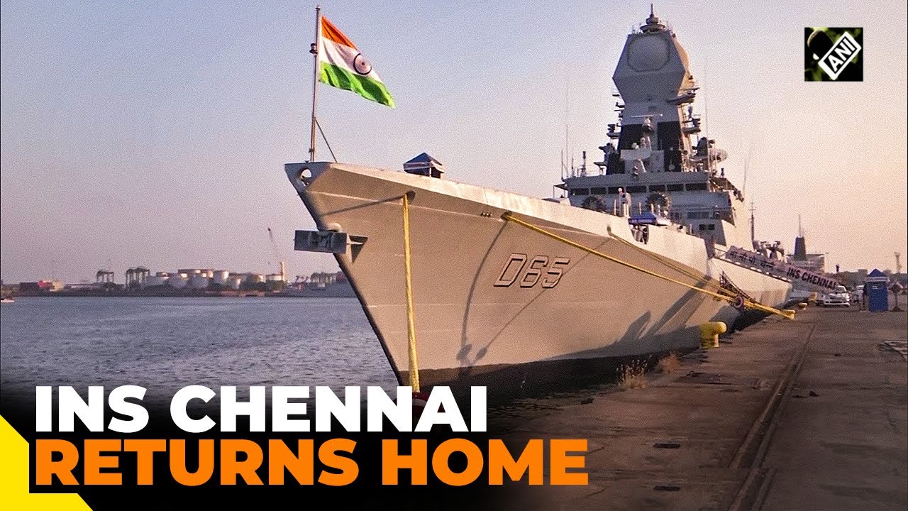 INS Chennai reaches home after rescuing crew members of hijacked Bulk Carrier MV Lila Norfolk
