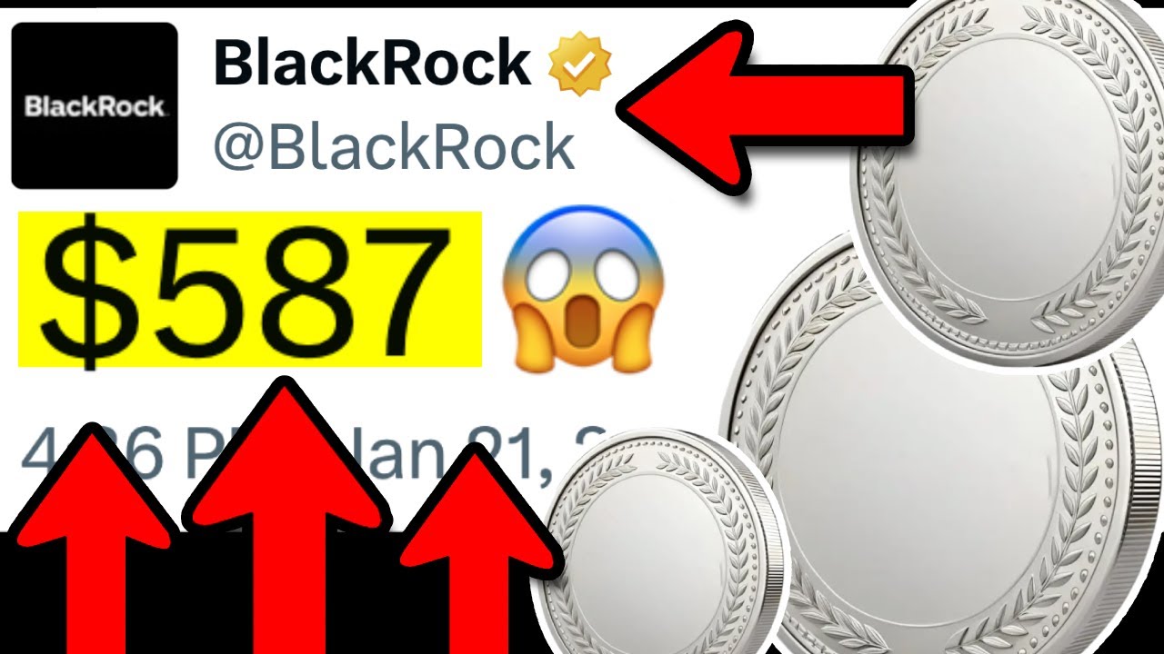 SILVER: BLACKROCK SPILLS THE BEANS!! SILVER TO HIT $500 THIS YEAR!! - SILVER NEWS TODAY